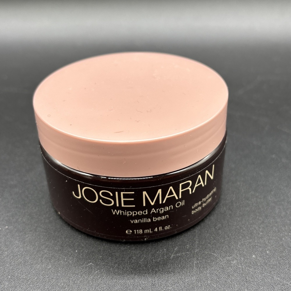 Josie Maran Whipped Argan Oil Body Butter Vanilla Bean 4 oz SEALED